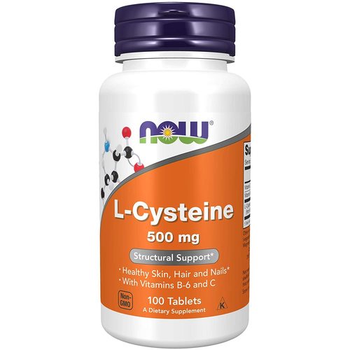 Now Foods L-Cysteine 500Mg, 100 Tablets Efficacy: Promote Healthy & Growth