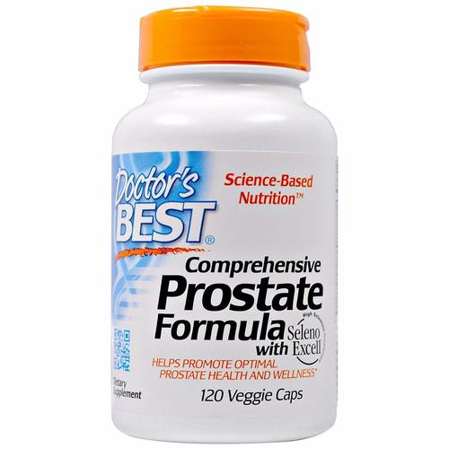 Doctors Best, Comprehensive Prostate Formula, 120 Veggie Caps Efficacy: Promote Healthy & Growth