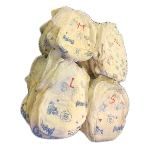 Disposable Baby Diaper - Cotton Material, Size S/M/L - Soft, White, Ideal for Babies