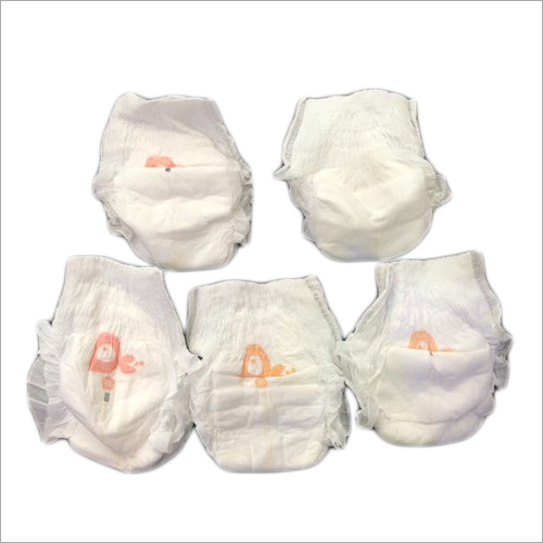 Silky Soft Baby Pant Style Diapers - Cotton, Size S/M/L, White | Comfortable Fit for Babies, Breathable Material for Daily Use