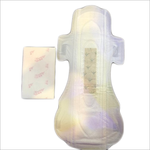 320 MM Anion Sanitary Napkins - Cotton, L Size | White Color, Designed for Adults, Enhanced Comfort and Absorbency