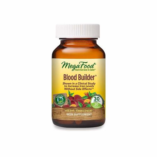 Megafood, Blood Builder, 30 Tablets Efficacy: Promote Healthy & Growth