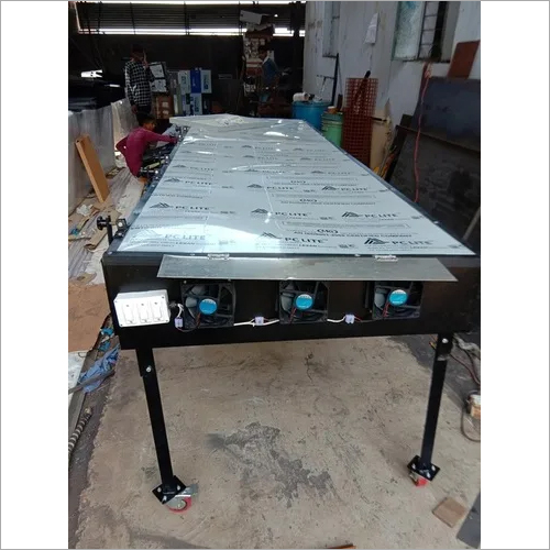 Solar Dryer for olives leaf  with electric back up