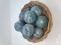 Blue Aquamarine spheres