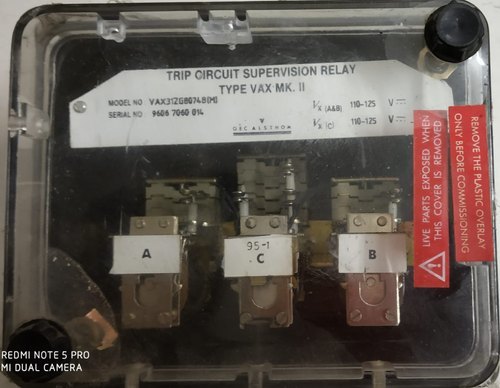 Trip Circuit Supervision Relay Vax31zg8074b(M) By A.B.AUTOMATION