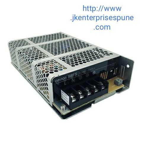 Omron S8FS-C01524J Power supply 15 W 100-240 VAC input 24 VDC 0.7 A output