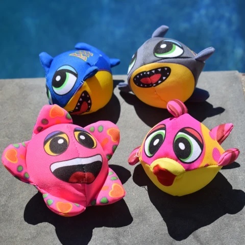 Skumbolde Foam Balls - Plush Material, Dimensions 14x16x6 Cm (Pack of 2) | Random Shade for Fun Playtime Activities