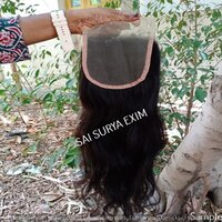good quality Soft and comfortable Swiss lace base virgin Indian remy hair Lace closure