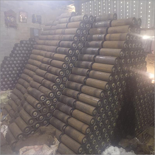 Conveyor Roller - Metal, Various Sizes Available | Industrial Usage, Durable Design for Efficient Material Handling