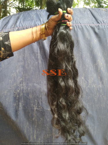 Raw Body Wavy Human Hair Extensions Wholesale Indian Hair at Best Price in  Chennai | Sai Surya Exim