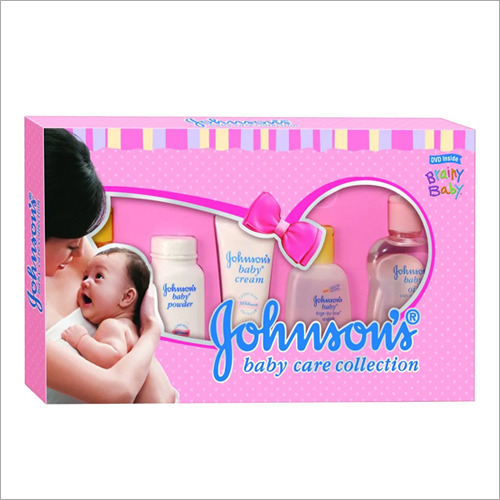 White Johnsons Baby Care Collection