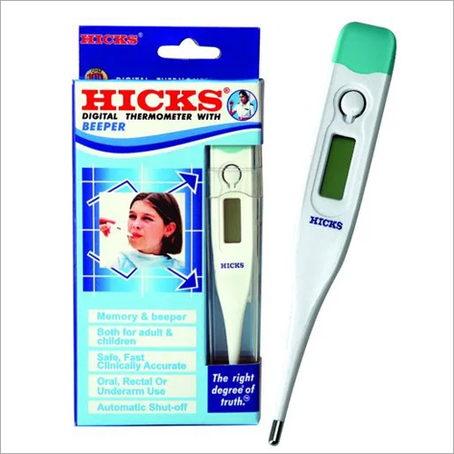 Digital Thermometer With Beeper