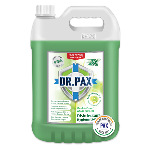 Dr. Pax Double Power Multi-Purpose Disinfectant Hygiene Liquid By PAXCHEM LIMITED