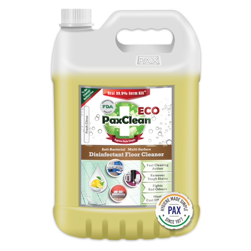 PaxClean ECO Anti-Bacterial Multi-Surface Disinfectant Floor Cleaner