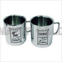 Utensil Sets Steel Tea/Coffee Printed Mugs