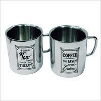 Steel Tea/coffee Printed Mugs