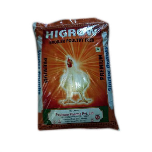 Starter Crumbs Higrow Broiler Poultry Feed By POULCARE PHARMA PVT. LTD.