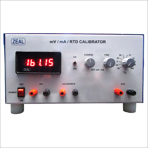 MV - MA - RTD Calibrator  Mains Operated