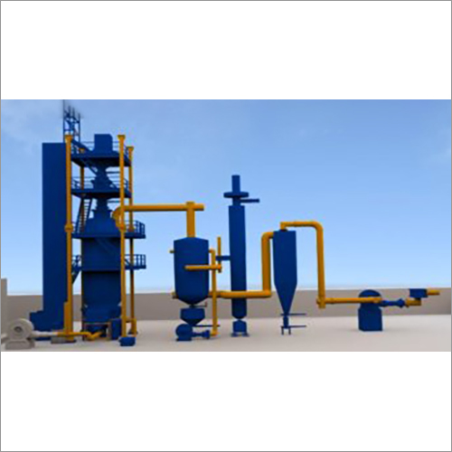 Metal Industrial Biomass Gasifier System