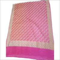 Khaddi Georgette Dupatta - Color: Magenta