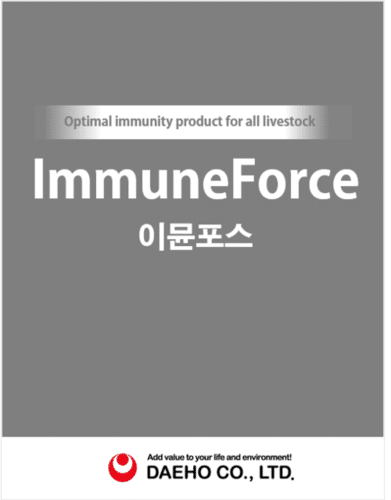 Korean Animal medicine Immune Force with Nucleotide/ Bacillus / Lactobacillus