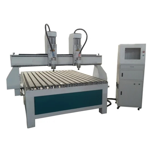 Low Energy Consumption Double Head Cnc Router Machine