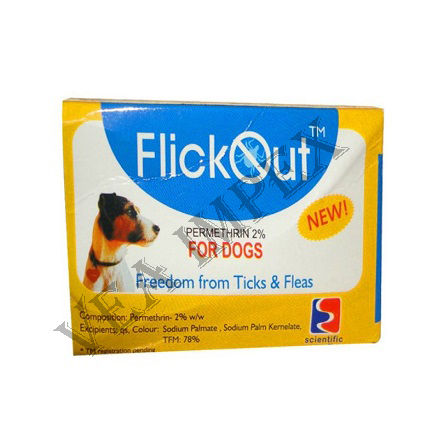 Flick Out Soap for dogs