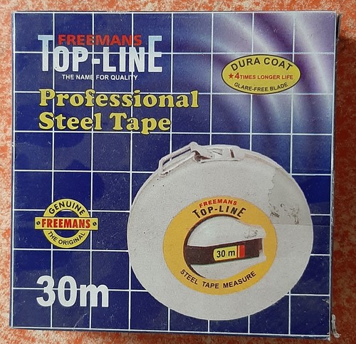 Freemans Steel Measuring Tape 30 meter