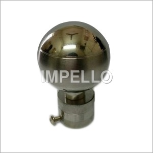 Silver Stainless Steel Ball Curtain Socket