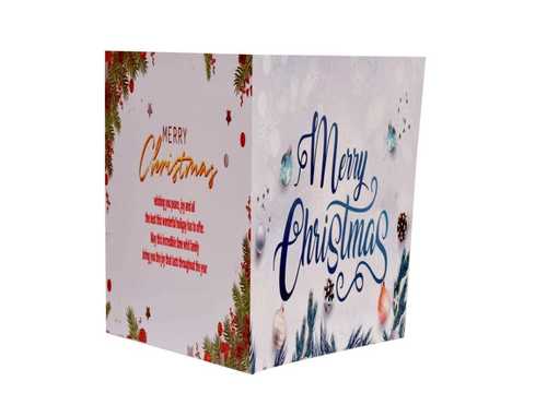 Musical Singing Greeting Card for merry Christmas , Musical voice Record Able Customized