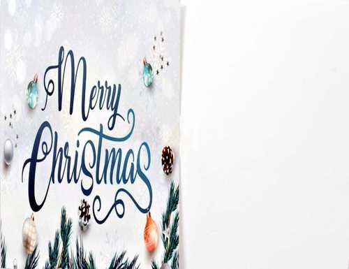 Musical Singing Greeting Card for merry Christmas