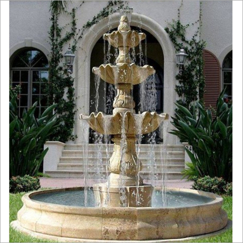 Outdoor Sand Stone Fountain By M. M. MAKRANA MARBLES