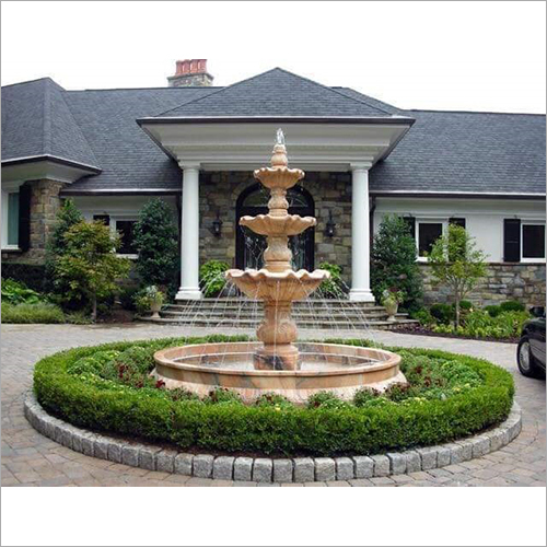 Garden Sand Stone Fountain