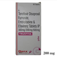 Trustiva Tenofovir Disoproxil Fumarate Efavirenz Emtricitabine Tablets