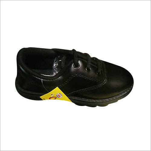Boys Black School Shoes By GARG FOOTWEAR
