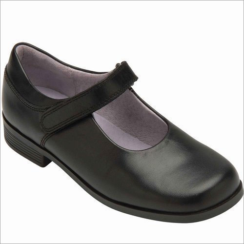 Girls Leather School Shoes