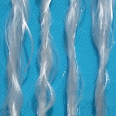 Texturized fiberglass yarn - C glass