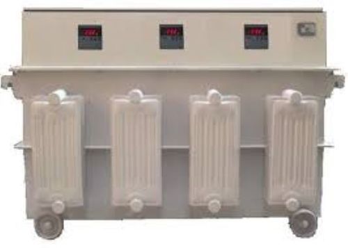 Three Phase Servo Controlled Voltage Stabilizer