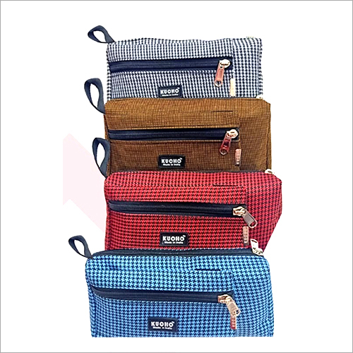 Cotton Pencil Box Pouch