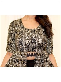 Batik Asymmetrical Dress