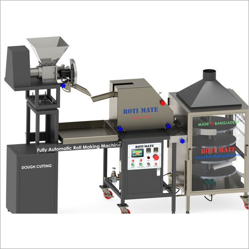 Export Quality PLC Operated Fully Automatic Chapati Making Machine