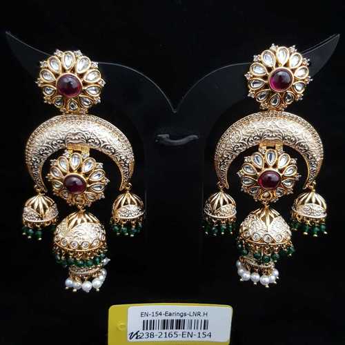 Kundan Earrings for Wedding