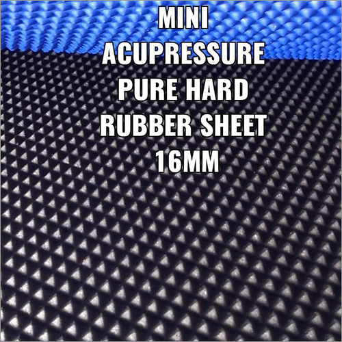 16 mm Mini Acupressure Pure Hard Rubber Sheet