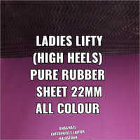 22 mm Ladies Lifty Pure Rubber Sole Sheet