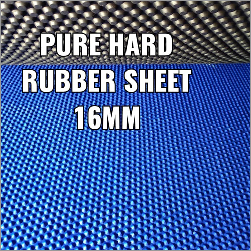 16 mm Pure Hard Rubber Sole Sheet