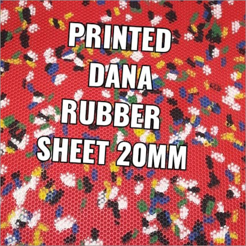 20 mm Printed Rubber Sheet