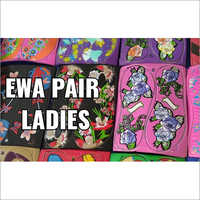 Ladies EWA Single Pair Slipper Sheet