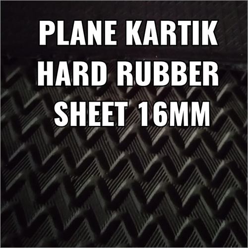 16mm Plane Hard Rubber Sole Sheet
