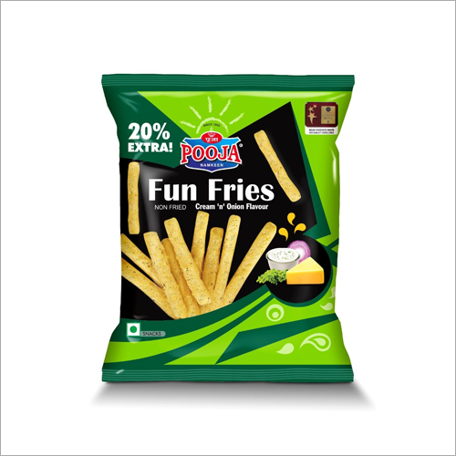 Onion Flavour Fun Fries By VINOD MULTIFOOD PRODUCTS PRIVATE LIMITED