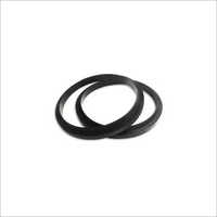 Wiper Rubber Seal - Rubber Material, Round Shape, Black Color | Industrial Use, Durable Design